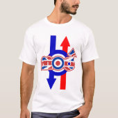 Mod Logo Target and arrows Micro performance long T-shirt (Voorkant)