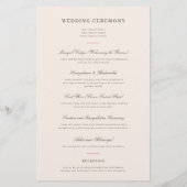 Mod Mehandi Traditioneel Indiaas Huwelijksprogramm (Achterkant)