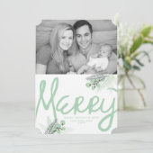 Mod Merry Berries Carte photo de vacances (Debout devant)