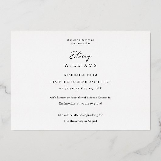 MOD Mod Foto Afstuderen Aankondiging H (Achterkant)