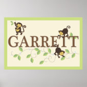 Mod Monkey - Aangepast Poster Aangepaste Baby (Voorkant)