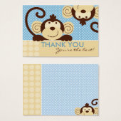 Mod Monkey TY Gift Label Visitekaartjes (Voorkant /achterkant)