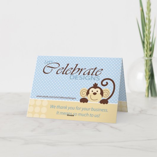 Mod Monkey TY Kaart (Achterkant)