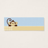 Mod Monkey TY Skinny Gift Label Mini Visitekaartjes (Achterkant)