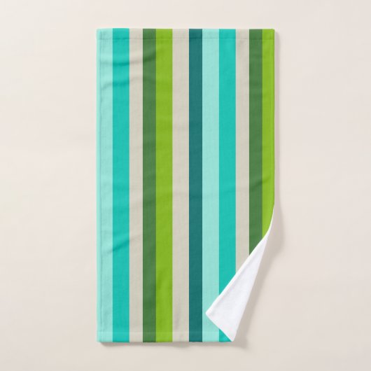 Mod Monstera Leaf Abstract Hawaiian Tropical Bad Handdoek (Handdoek)