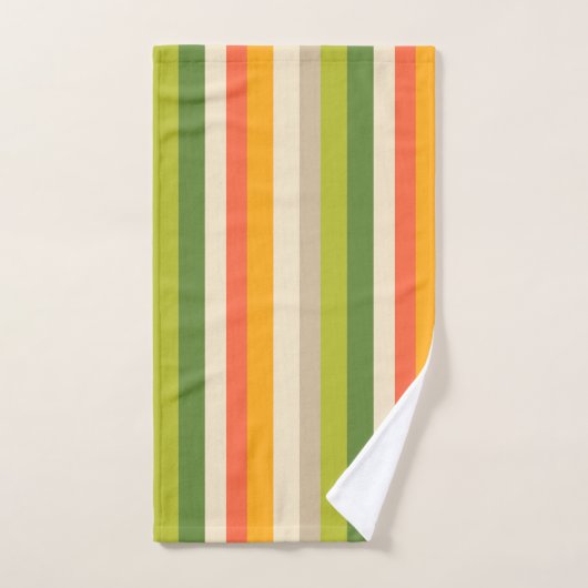 Mod Monstera Leaf Abstract Hawaiian Tropical - War Bad Handdoek (Handdoek)