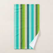 Mod Monstera Leaf Abstrait Hawaï Tropical - Cool (Serviette à main)