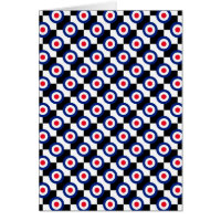 Mod Motif cible Pois mode Vintage