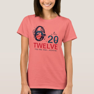Mod Obama 2012 Ja, we deden het opnieuw tegen Ring T-shirt