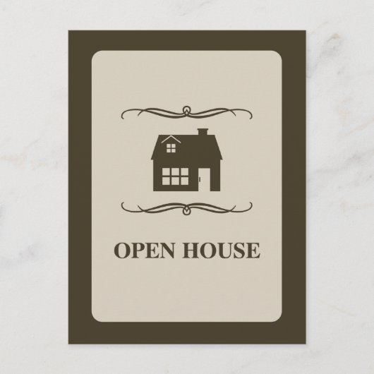 mod open house aankondiging (Voorkant)