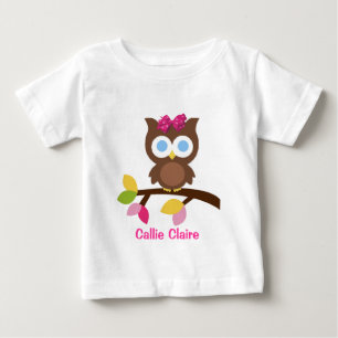 Mod Owl Design Birthday Party Invitation Favors