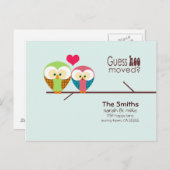 Mod Owl - Just Moved Aankondiging (Voorkant / Achterkant)