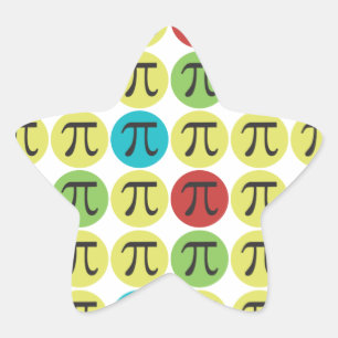 Mod Pi Symbool Stickers