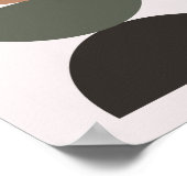 Mod Pod, Earth Tone Wall Art Poster (Hoek)