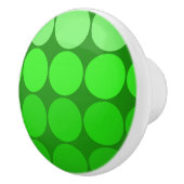 Mod Pop MCM cercles en céramique bouton vert (Droite)