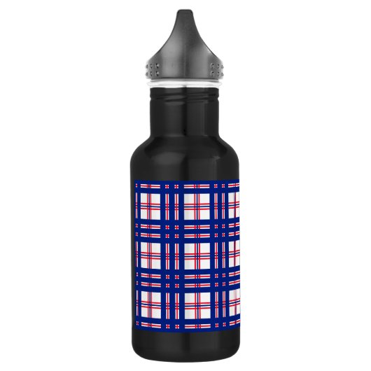 Mod Pset Pattern Red White Blue Waterfles (Links)