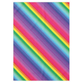 Mod regenboogkleurige 1e verjaardag tafelkleed (Voorkant)