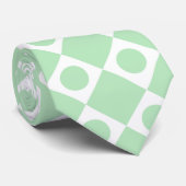 Mod Retro 60's Mint Stropdas (Opgerold)