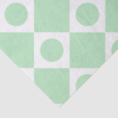 Mod Retro 60's Mint Tissuepapier (Detail)