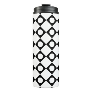 Mod Retro 60's White Thermosbeker