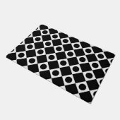 Mod Retro 60's zwart Deurmat (Schuin)