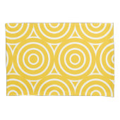 Mod Retro Style Geometrisch ontwerp Kussensloop (Voorkant-Links)