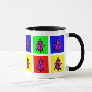 Mod Rider Pop Art Mok