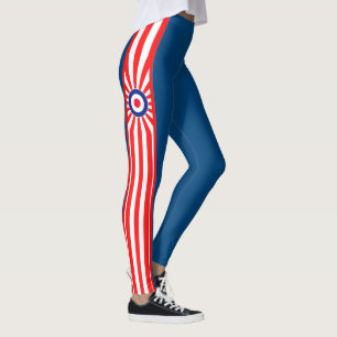 Mod Roundel Burst Decor aan Leggings