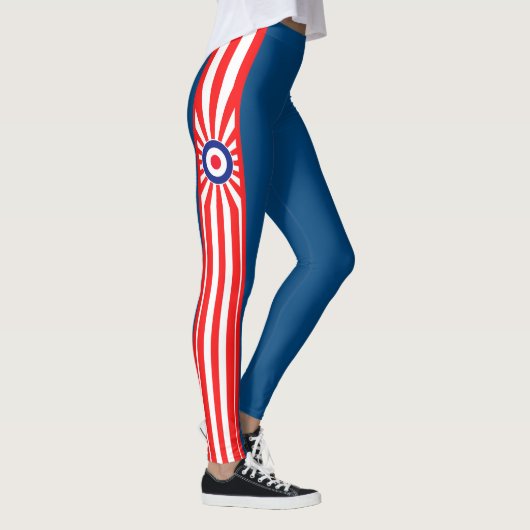 Mod Roundel Burst Decor aan Leggings (Rechts)