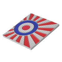Mod Roundel Sunburst Carbon Fiber Style