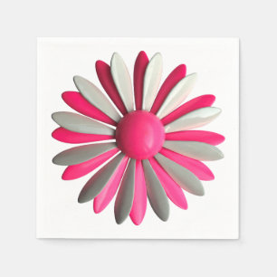 MOD ROZE Bloemenpin - Bloemen Lente Zomer Tuin Servet