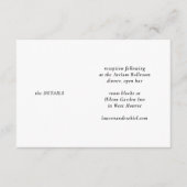 MOD ROZE TULP BRUILOFT INFORMATIEKAARTJE (Voorkant)