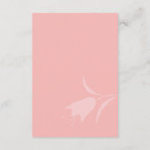 MOD ROZE TULP BRUILOFT INFORMATIEKAARTJE (Achterkant)