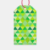 Mod Scandi Holiday Bird Cadeaulabel (Achterkant)