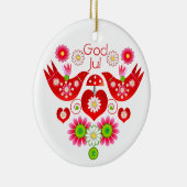 Mod Scandi Holiday Bird Ornament (Rechts)