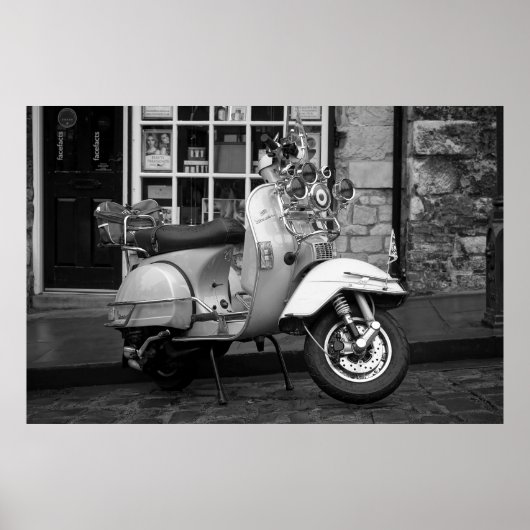 mod scooter poster (Voorkant)
