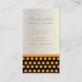 Mod Stars, cartes de visite monogrammes (Dos)