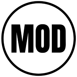 MOD - Sticker rond Modesto Classic