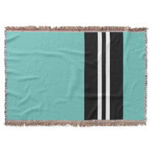 mod striped mint green