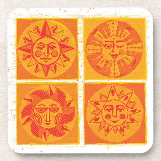 Mod Sun fait face à Orange Dessous de verre 2 (Devant)