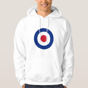 MOD Sweat - shirt à capuche bleu rouge et blanc