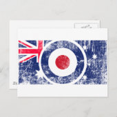 Mod Target Mods Australia Roundel Target Scooter Briefkaart (Voorkant / Achterkant)