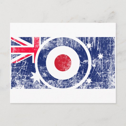 Mod Target Mods Australia Roundel Target Scooter Briefkaart (Voorkant)