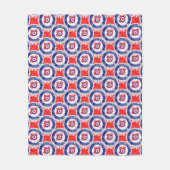 Mod Target Mods maple leaf Target Roundel Fleece Deken (Voorkant)