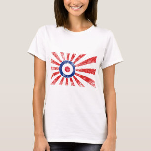 Mod Target Mods Sunburst Target Roundel T-shirt