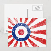 Mod Target Mods Zonneschijf Rond Target Briefkaart (Voorkant / Achterkant)