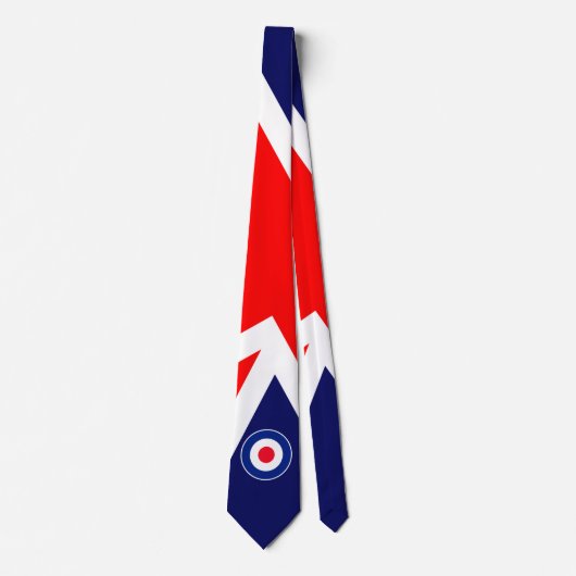 Mod Target on UK Flag Stropdas (Voorkant)