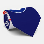 Mod Target on UK Flag Stropdas (Opgerold)