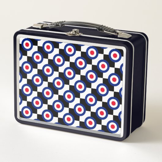 Mod Target Pattern Polka Dots Mode UK  (Voorkant)