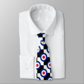 Mod Target Pattern Polka Dots Mode UK  Stropdas (Gebonden)